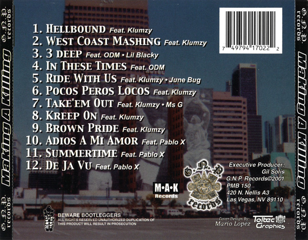 Brown Shady - Making A Killing Chicano Rap